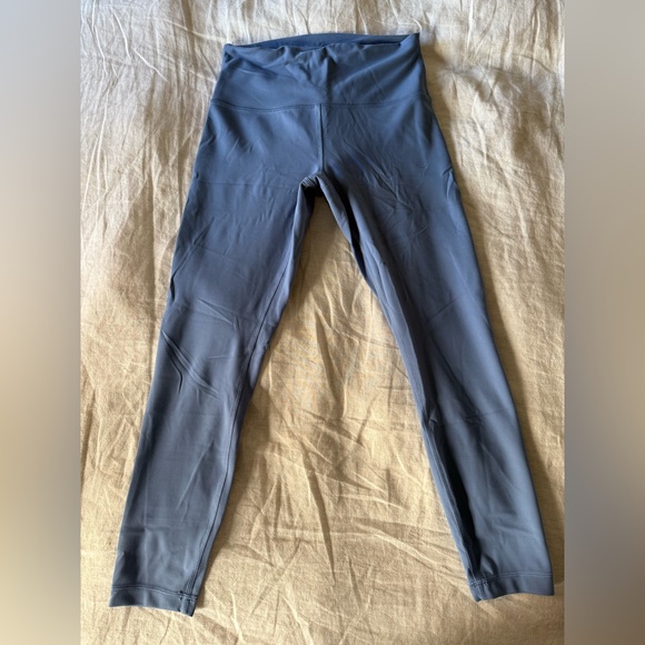 Wunder Train High-Rise Tight 25" in Oasis Blue | Size 8 - Picture 3 of 4